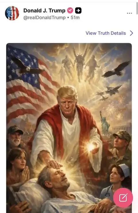 진짜 예수한테 쳐 맞고 골로 가는 미쿡 예수