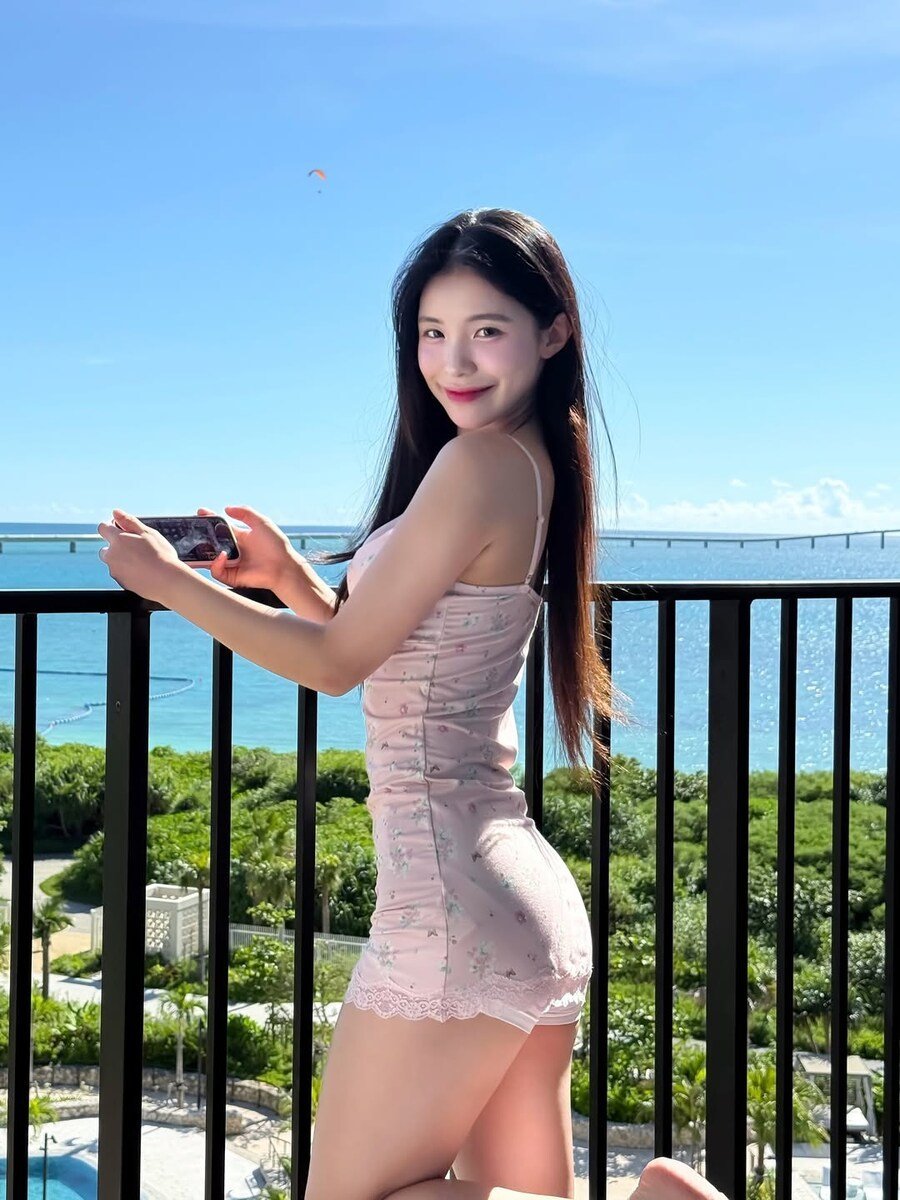 ㅎㅂ!?)더울때 보는 호호누나...