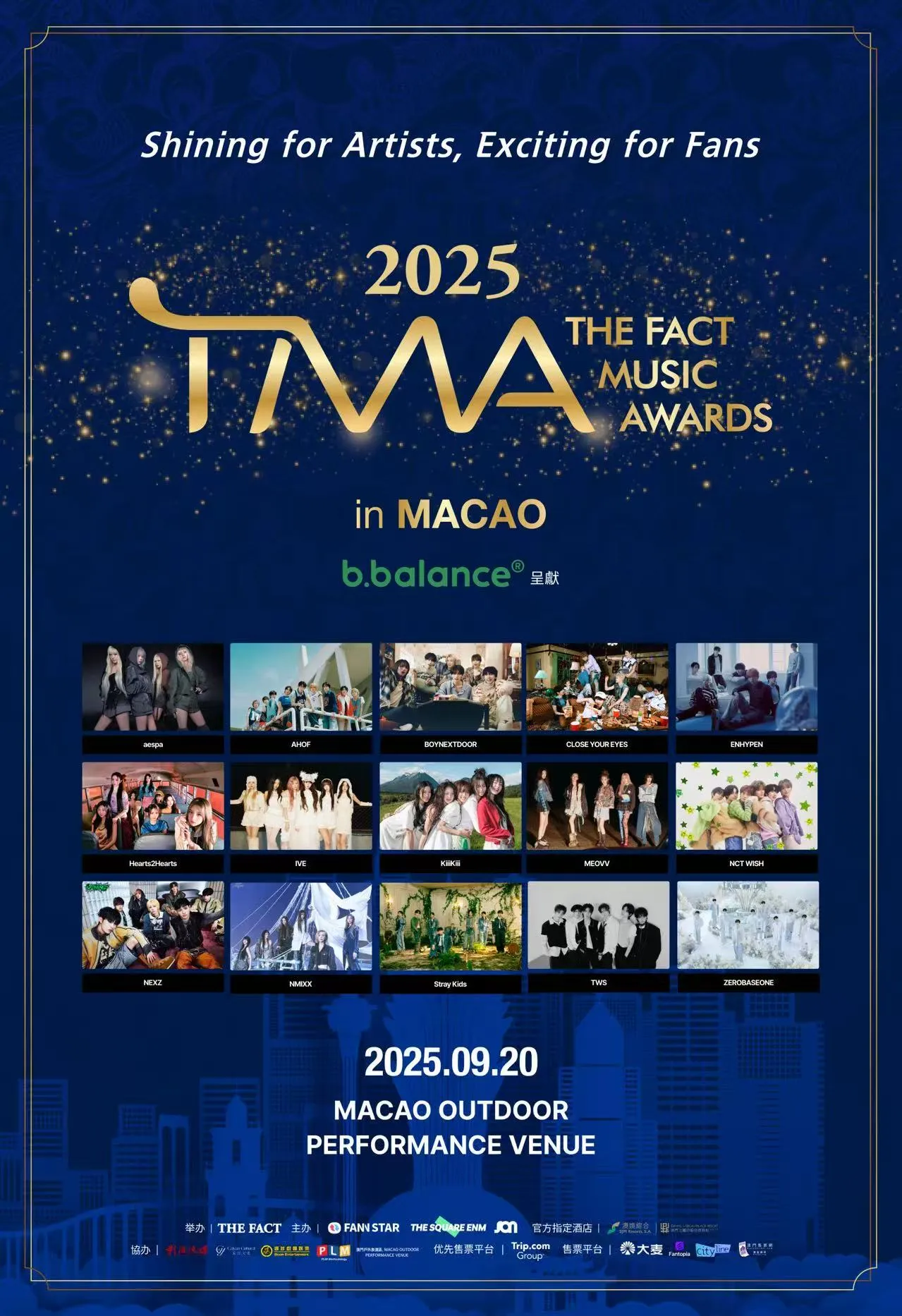 [ 2025-09-20 ] THE FACT MUSIC AWARDS IN MACAU