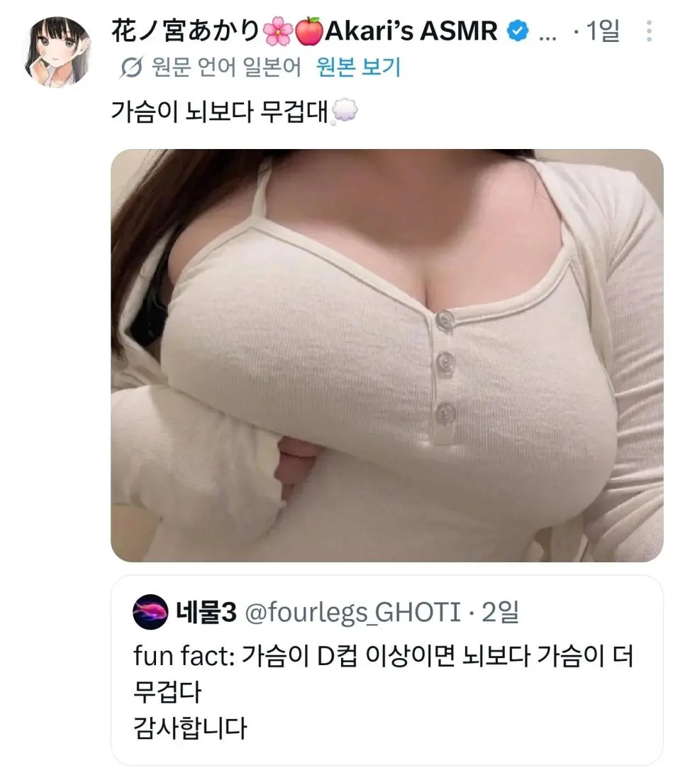 가슴이 뇌보다 무거운여자.jpg