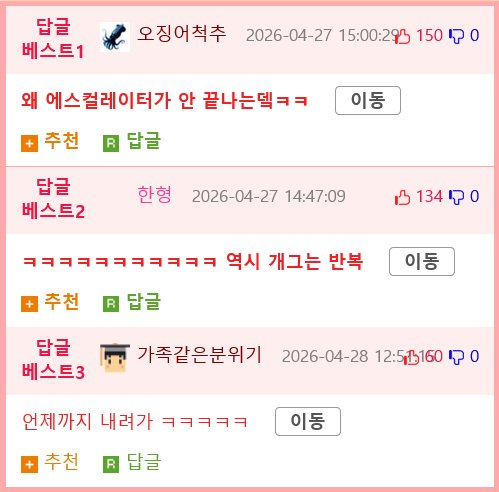 씨X하지마 결혼새끼야!!