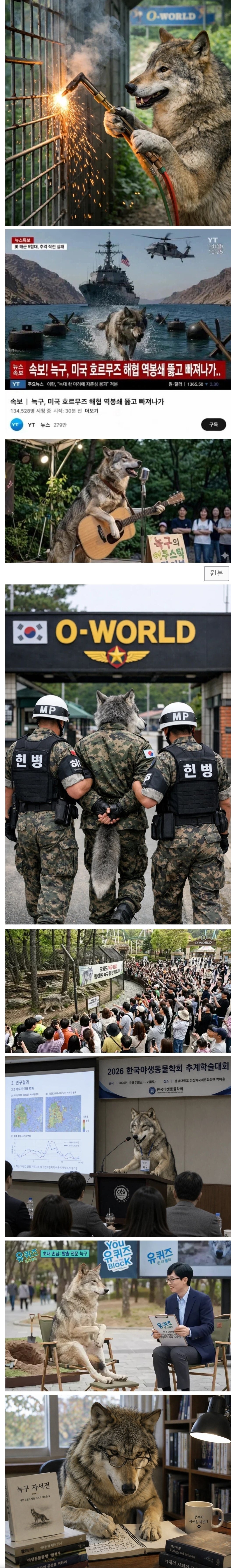 늑구 9일간의 여정