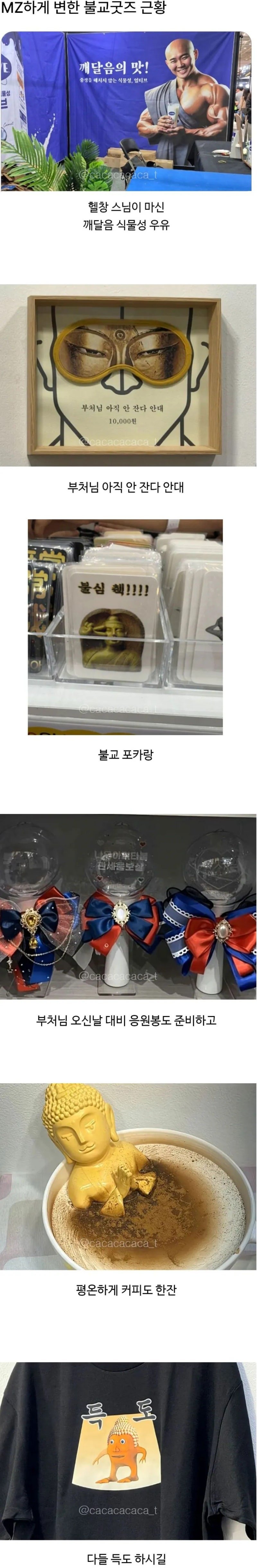 MZ한 불교 근황