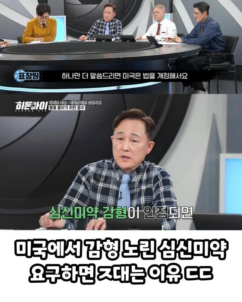 미국에서 심신미약 주장 감형을 주장하면 생기는일