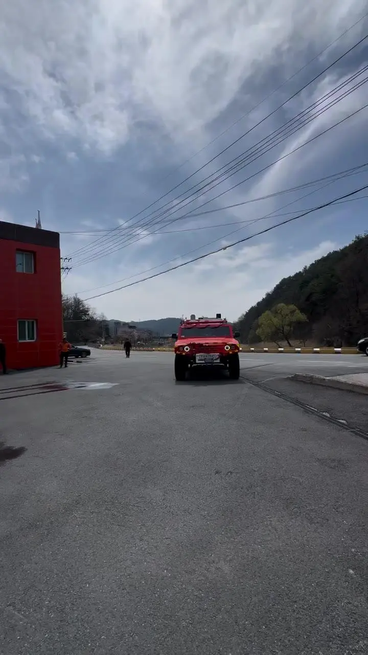 경상북도식 소방차 근황