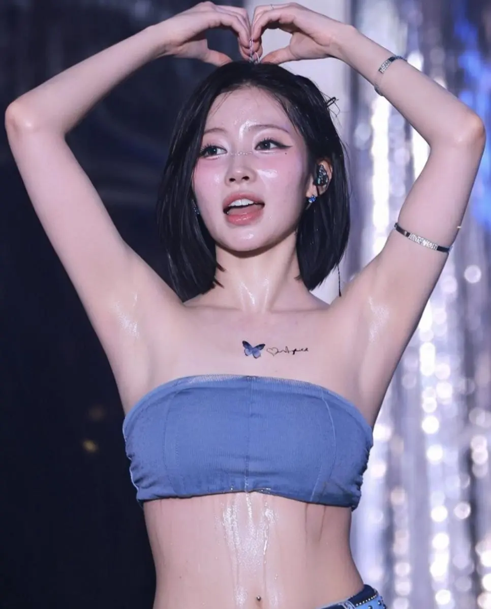  땀이 정말 많은 여자 아이돌